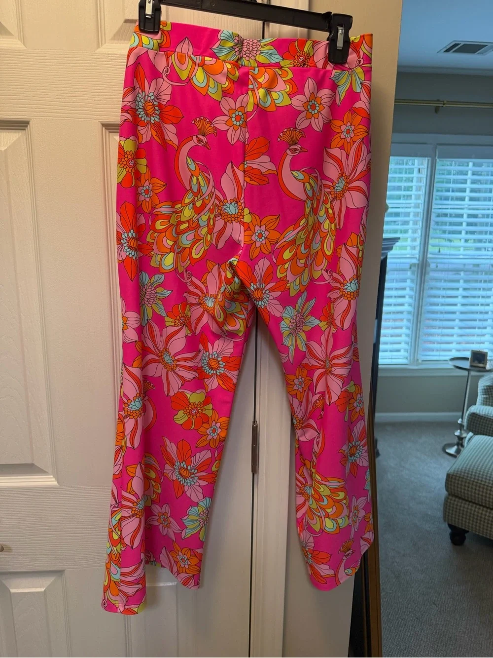 Jude Connally Trixie Crop Pant Twirling Peacock
